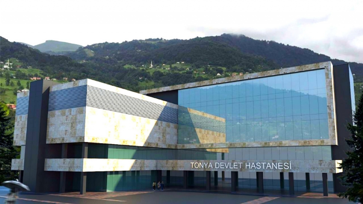 TRABZON TONYA DEVLET HASTANESİ (YENİ HİZMET BİNASI İNŞAATI DEVAM EDİYOR)